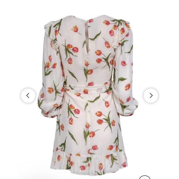 Reformation Floral Dress size 10 - Picture 8 of 9